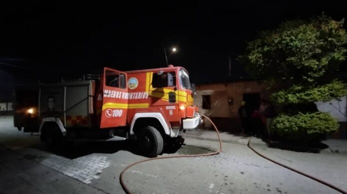 INCENDIO EN EL BARRIO IBATIN