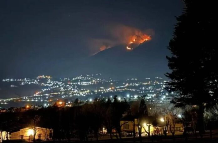INCENDIO FORESTAL EN TAFI DEL VALLE