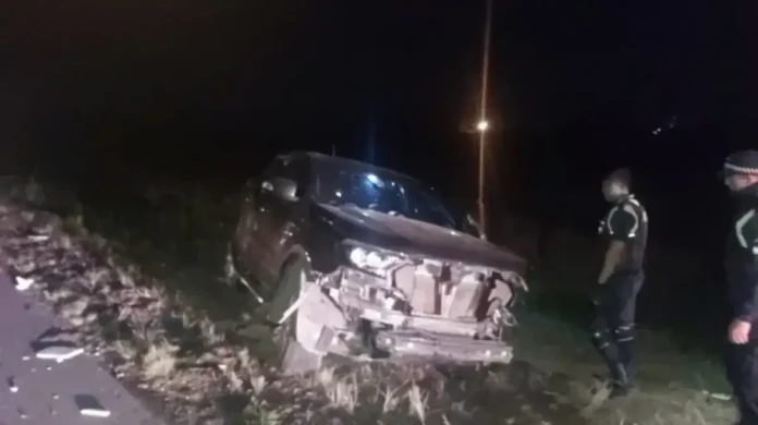 CHOQUE DE CAMIONES EN LA RUTA 38