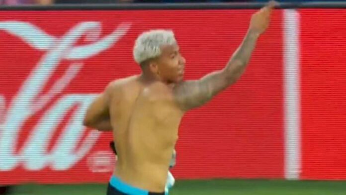 se-desato-la-fiesta-gracias-a-roger-martinez:-asi-fue-el-tercer-gol-de-racing-ante-cruzeiro