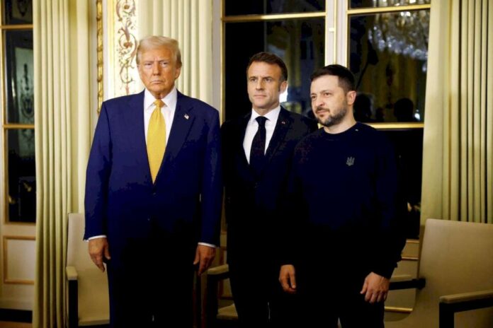 macron-recibio-a-trump-y-zelenski