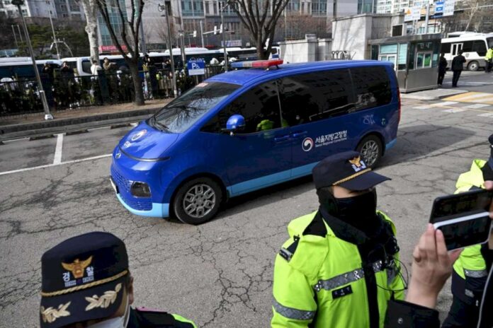 el-expresidente-de-corea-del-sur-fue-a-declarar-tras-su-detencion
