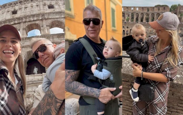 las-fotos-mas-lindas-de-alejandro-fantino,-coni-mosqueira-y-su-hijo-beltran,-de-vacaciones-en-roma