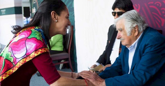 sheinbaum-lamenta-la-muerte-de-pepe-mujica:-ejemplo-para-america-latina